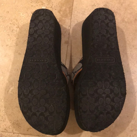 Coach Platform Wedge Sandals - Picture 4 of 7